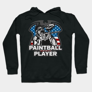 Paintball Player USA Hoodie